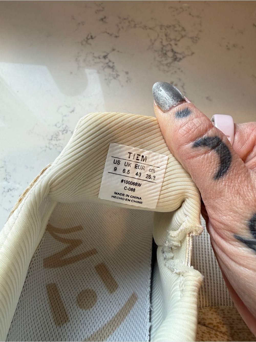 TIEM lynx spin shoes cycling soulcycle champagne gold 9 - Picture 5 of 6